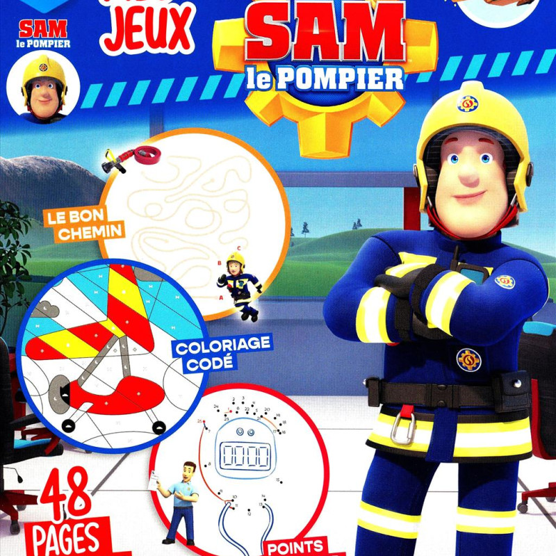 MES JEUX SAM LE POMPIER 